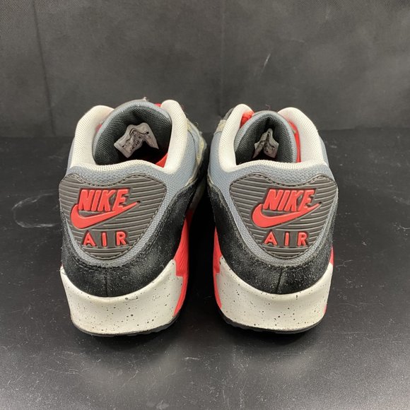 Nike Air Max 90 Premium Bamboo Safari Infrared Gray 700155-006 Men’s Size 8.5 - Picture 6 of 14